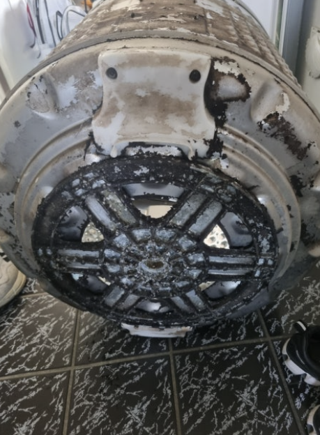 세탁기 통(드럼) 곰팡이 오염